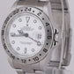 MINT Rolex Explorer II White 40mm Stainless Steel NO-HOLES Oyster Watch 16570