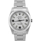 MINT Rolex Air-King White 3-6-9 Stainless Steel 34mm Automatic Watch 114200