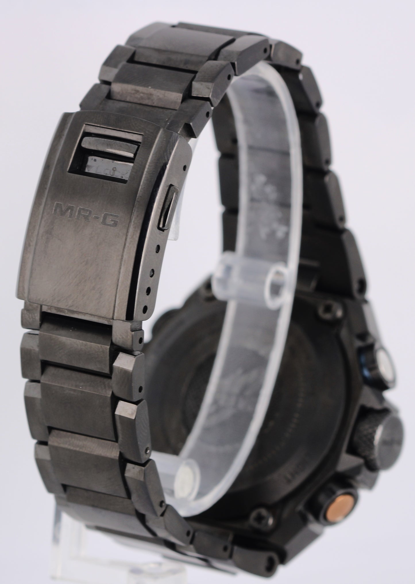 G-Shock CASIO Mr-G GPS Titanium DLC Black 50mm MRG-G1000 Solar Quartz Watch