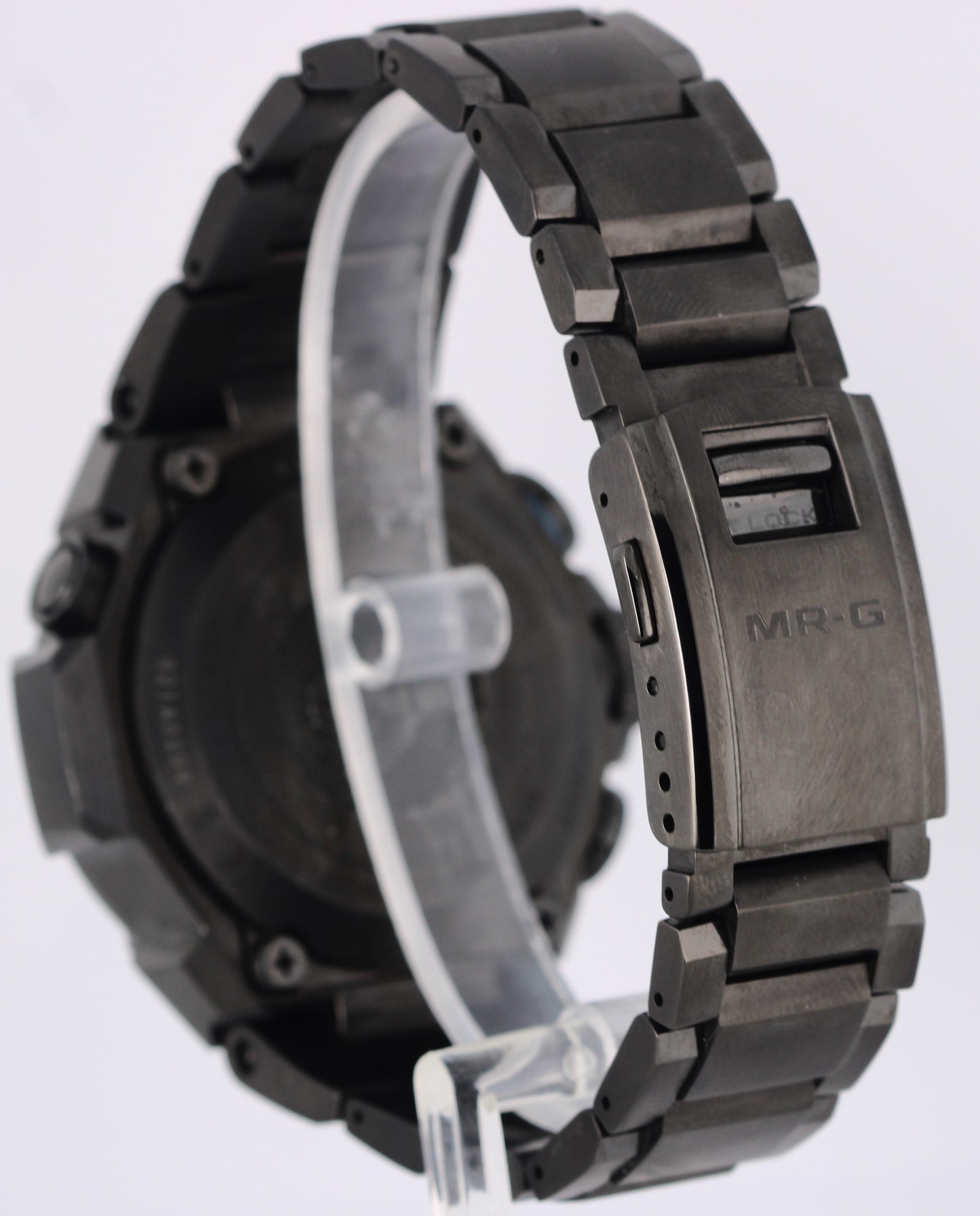 G-Shock CASIO Mr-G GPS Titanium DLC Black 50mm MRG-G1000 Solar Quartz Watch