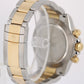Rolex Daytona Cosmograph Two-Tone 18k Gold Steel Champagne 40mm 116523 Watch