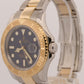 Rolex Yacht-Master 40mm BLUE 18K Two-Tone 18K Yellow Gold Steel 16623 YM1 Watch
