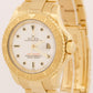 Rolex Yacht-Master 40mm WHITE 18K Yellow Gold NO-HOLES Automatic Oyster 16628