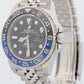 MINT NEW PAPERS Rolex GMT-Master II BATMAN Blue Jubilee 40mm 126710 BLNR BOX