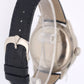 STICKERED Rolex Cellini 18K White Gold White 39mm Black Leather 50509 Watch