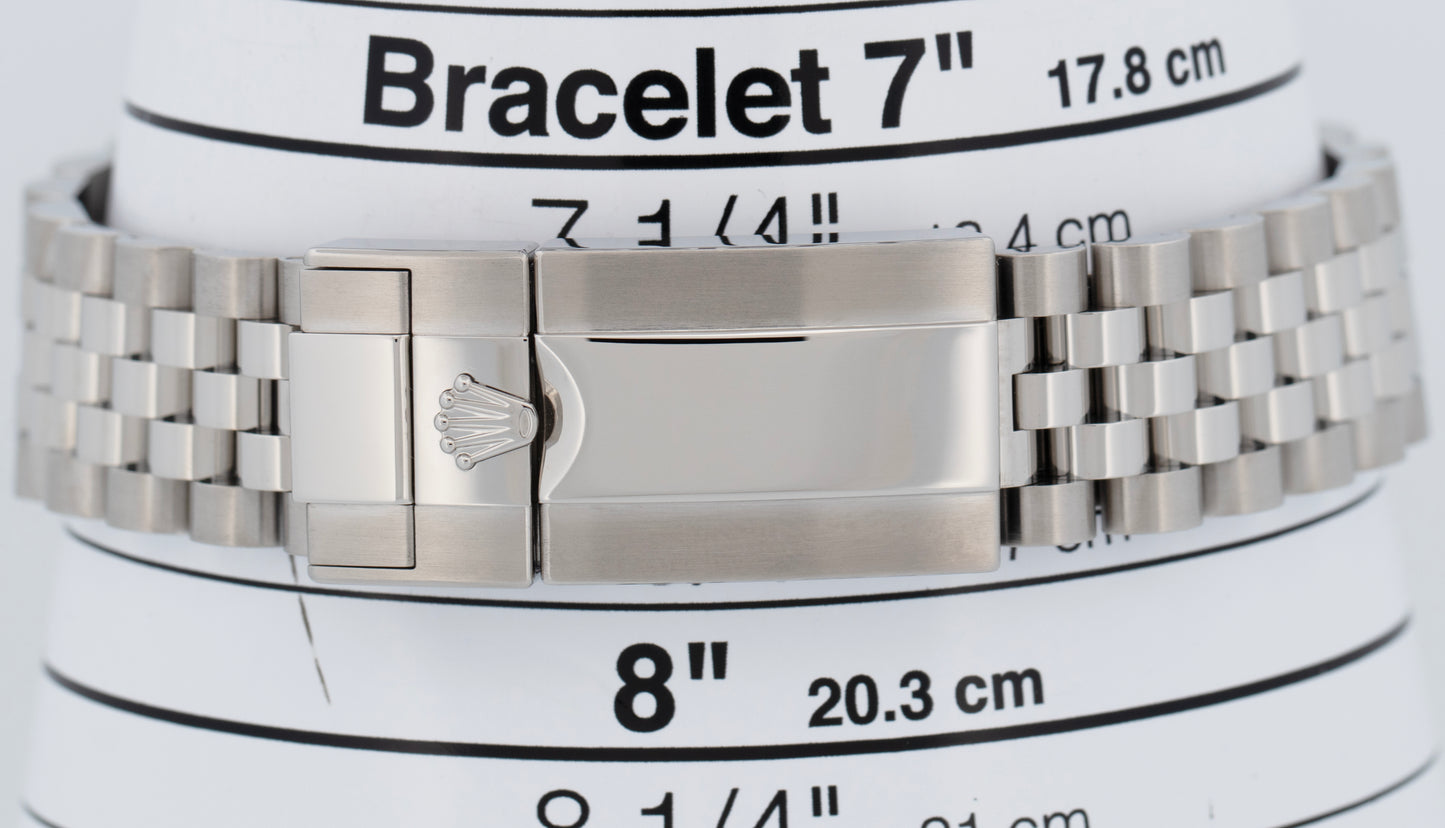 MINT NEW PAPERS Rolex GMT-Master II BATMAN Blue Jubilee 40mm 126710 BLNR BOX