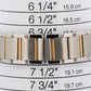 MINT Ladies Cartier Tank Francaise Midsize 2465 Two-Tone Gold Roman Quartz Watch