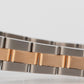 Ladies Rolex DateJust BLUE 18K Yellow Gold Stainless 26mm OYSTER Watch 79173