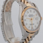 Rolex DateJust 36mm MOP DIAMOND Two-Tone 18K Gold Steel JUBILEE Watch 16233