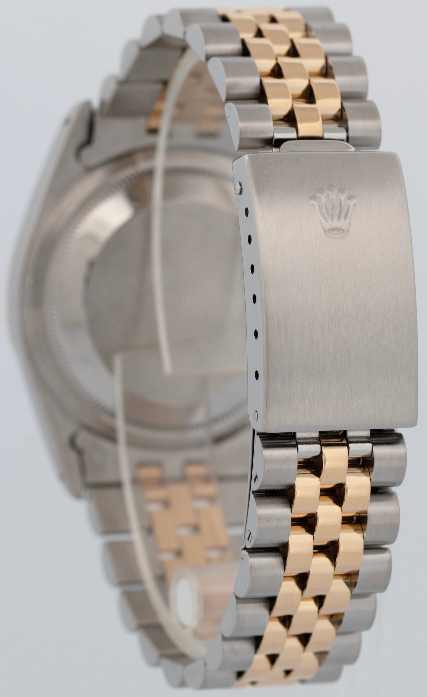 Rolex DateJust 36mm MOP DIAMOND Two-Tone 18K Gold Steel JUBILEE Watch 16233