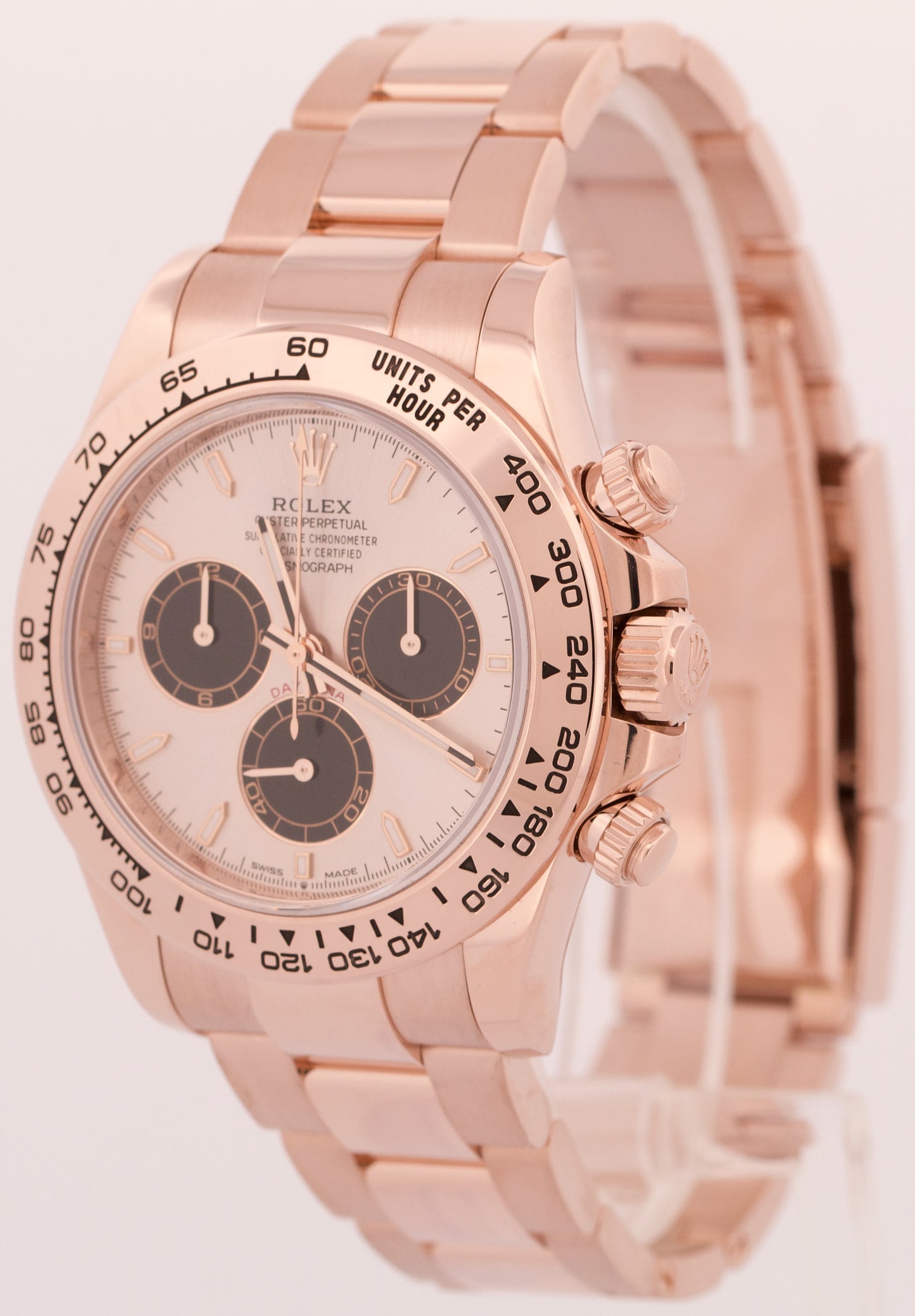MINT 2023 PAPERS Rolex Daytona SUNDUST Pink 40mm 18K Rose Gold 40mm 126505 BOX