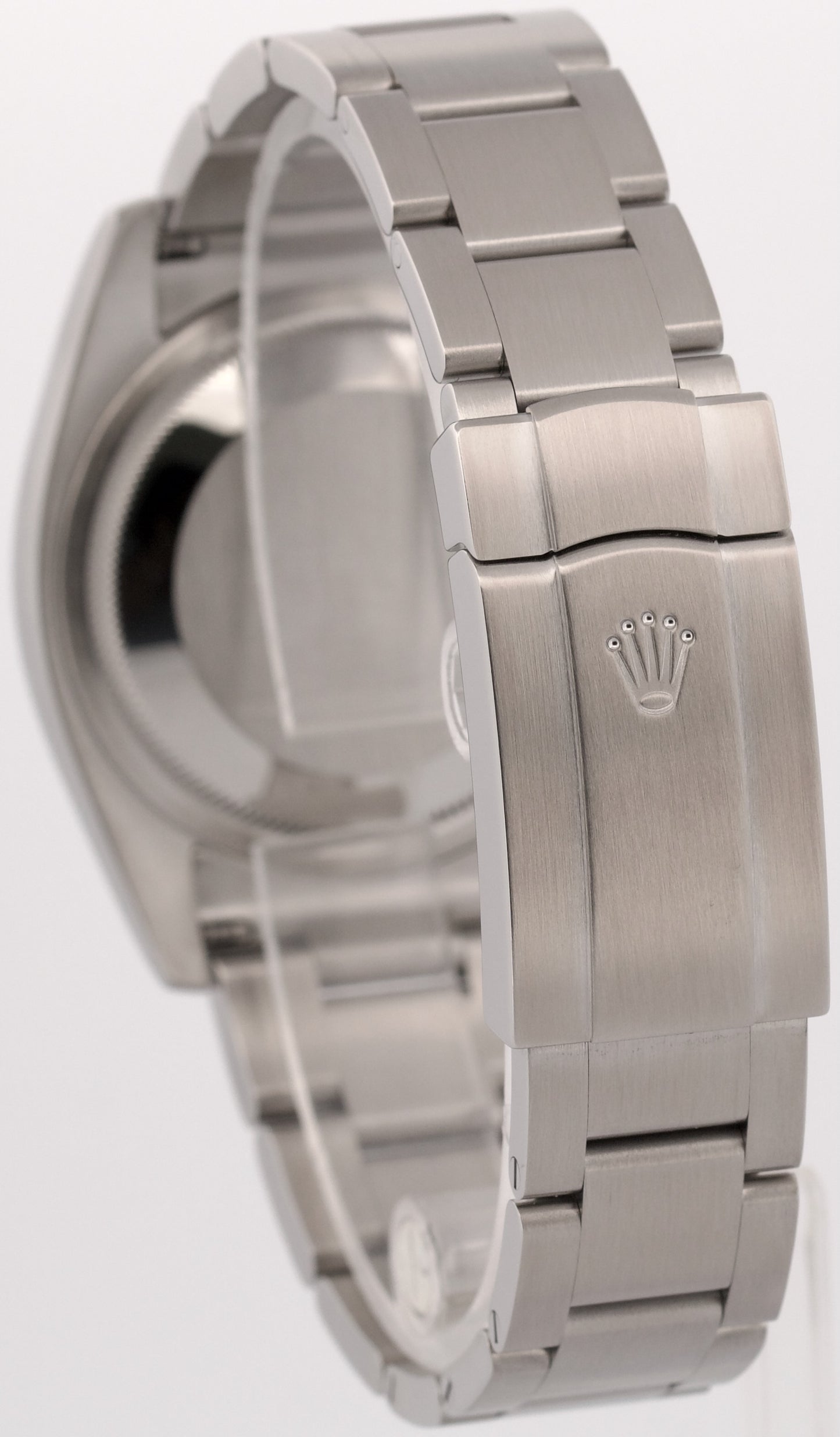 2017 PAPERS Rolex Oyster Perpetual 36mm BLUE 3-6-9 Stainless Steel 116000 BOX