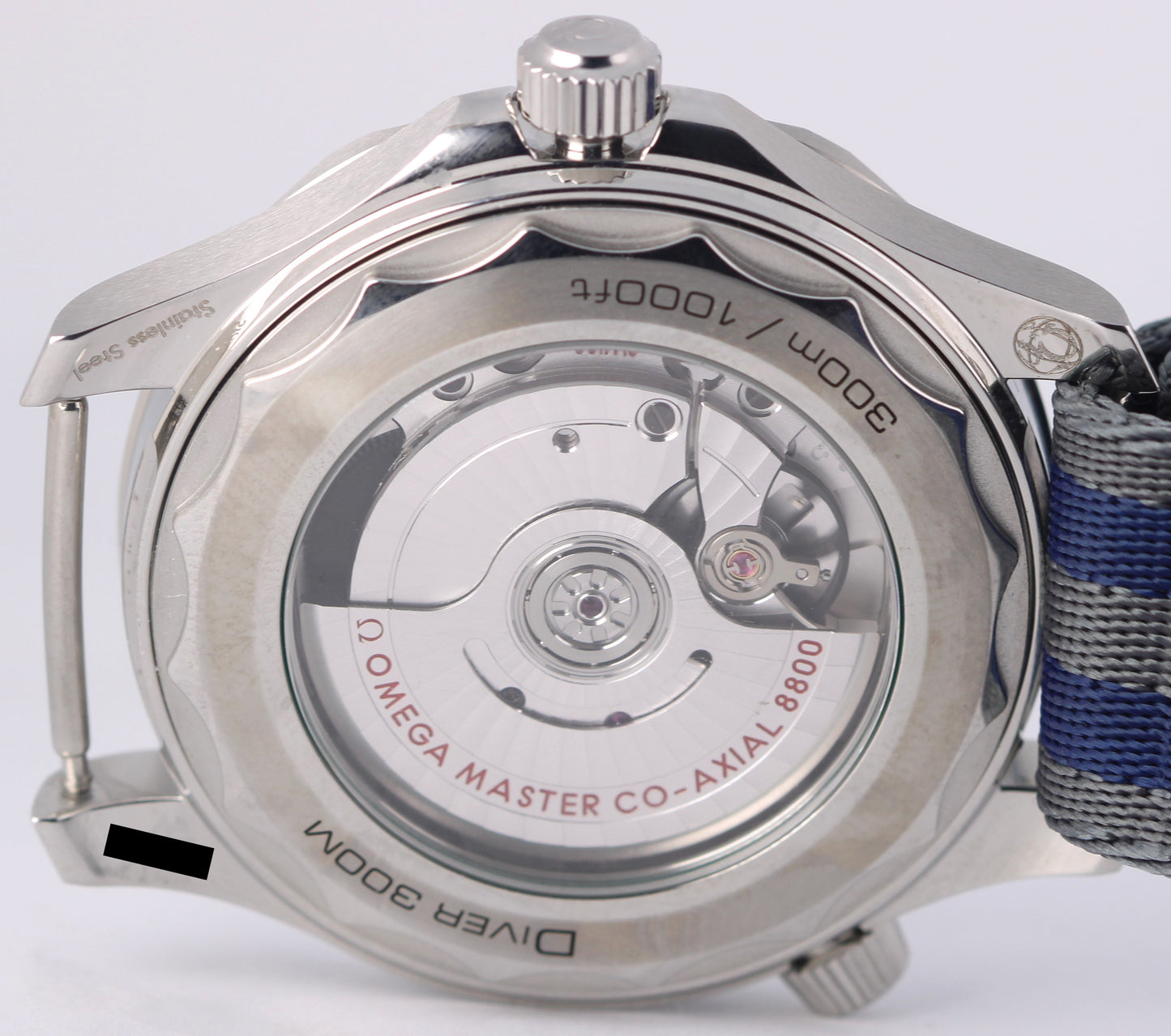 2023 PAPERS Omega Seamaster Steel BLUE WAVE 42mm 210.30.42.20.03.001 Watch BOX