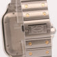 Cartier Santos SILVER WHITE Two-Tone 18K Gold Steel 39.8mm 4072 / W2SA0009 Watch