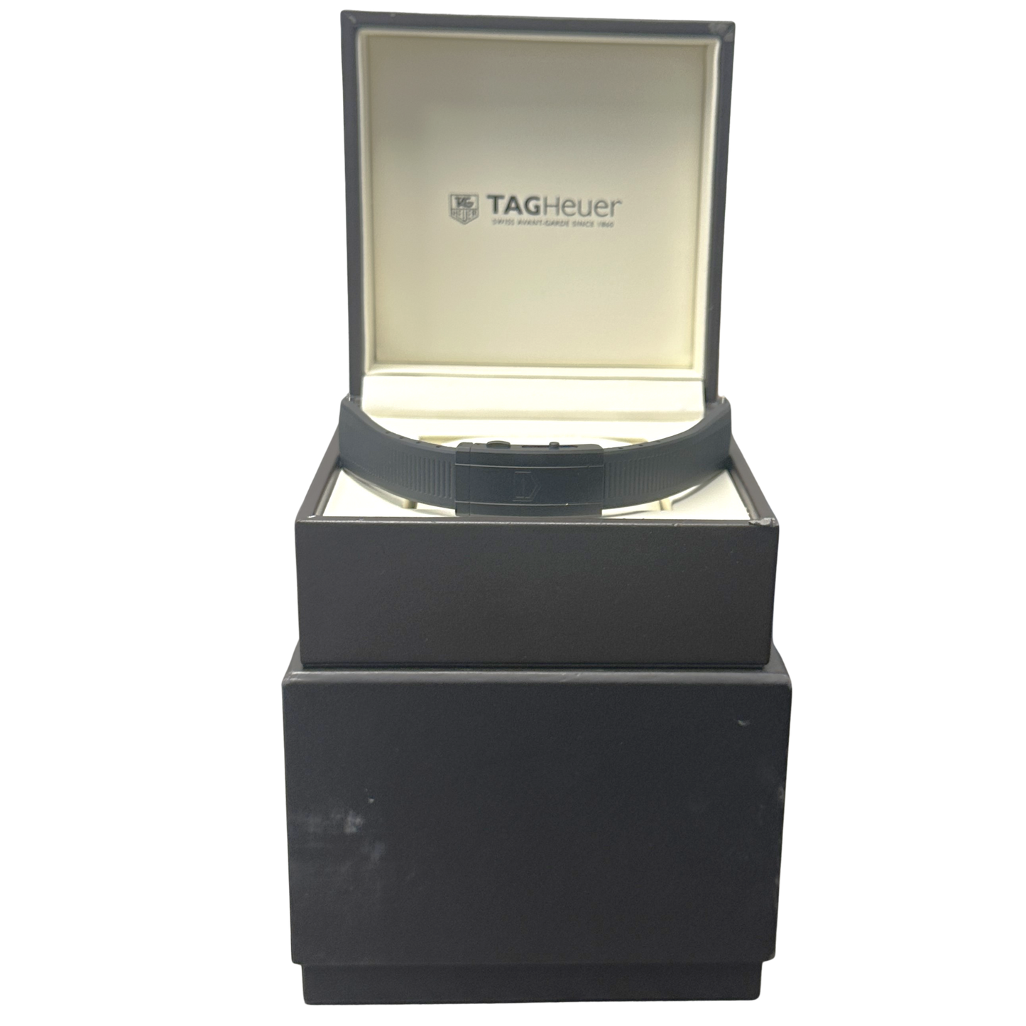 Tag Heuer Aquaracer Professional Date DLC Steel White 43mm WBP201D Watch BOX