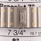 Cartier Santos SILVER WHITE Two-Tone 18K Gold Steel 39.8mm 4072 / W2SA0009 Watch