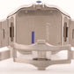 2024 PAPERS Cartier Santos SILVER WHITE 18K Gold Steel 39.8mm 4072 W2SA0009