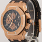 PAPERS Audemars Piguet Royal Oak Offshore BLACK 18K Rose Gold 42mm 26470OR BOX