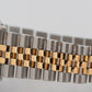 Rolex DateJust 36mm Champagne Jubilee 18K Yellow Gold JUBILEE Steel 16233 Watch