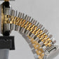 Rolex DateJust 36mm Champagne Jubilee 18K Yellow Gold JUBILEE Steel 16233 Watch