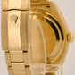 2019 PAPERS Rolex Sky-Dweller BLACK 18K Yellow Gold Fluted 42mm 326938 Watch BOX