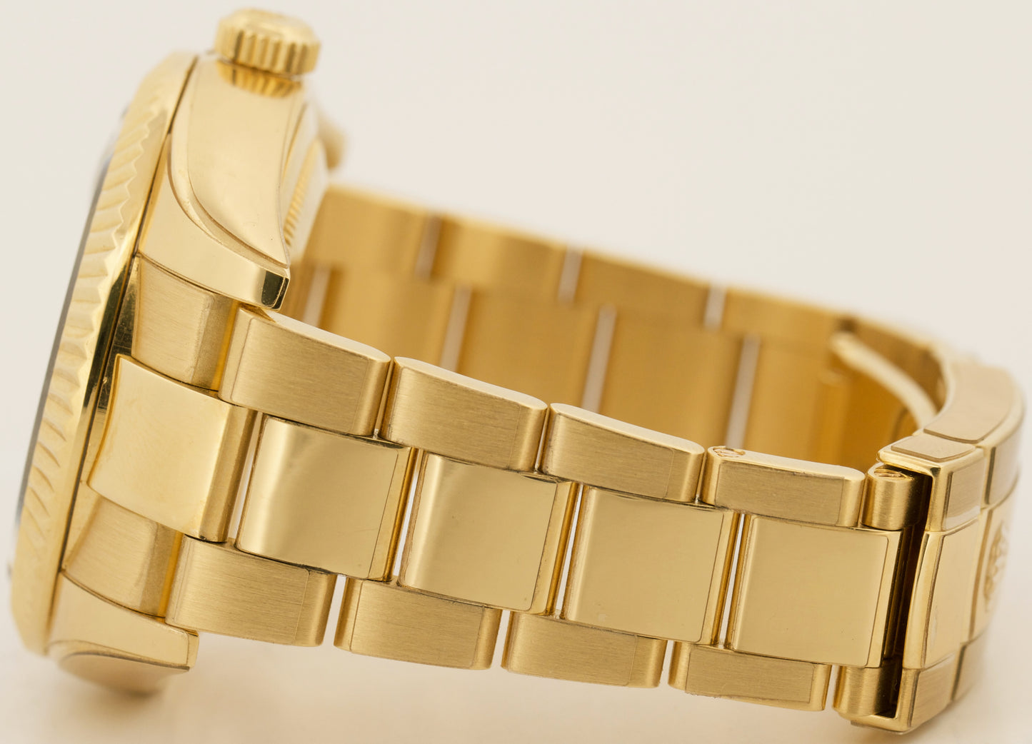 2019 PAPERS Rolex Sky-Dweller BLACK 18K Yellow Gold Fluted 42mm 326938 Watch BOX