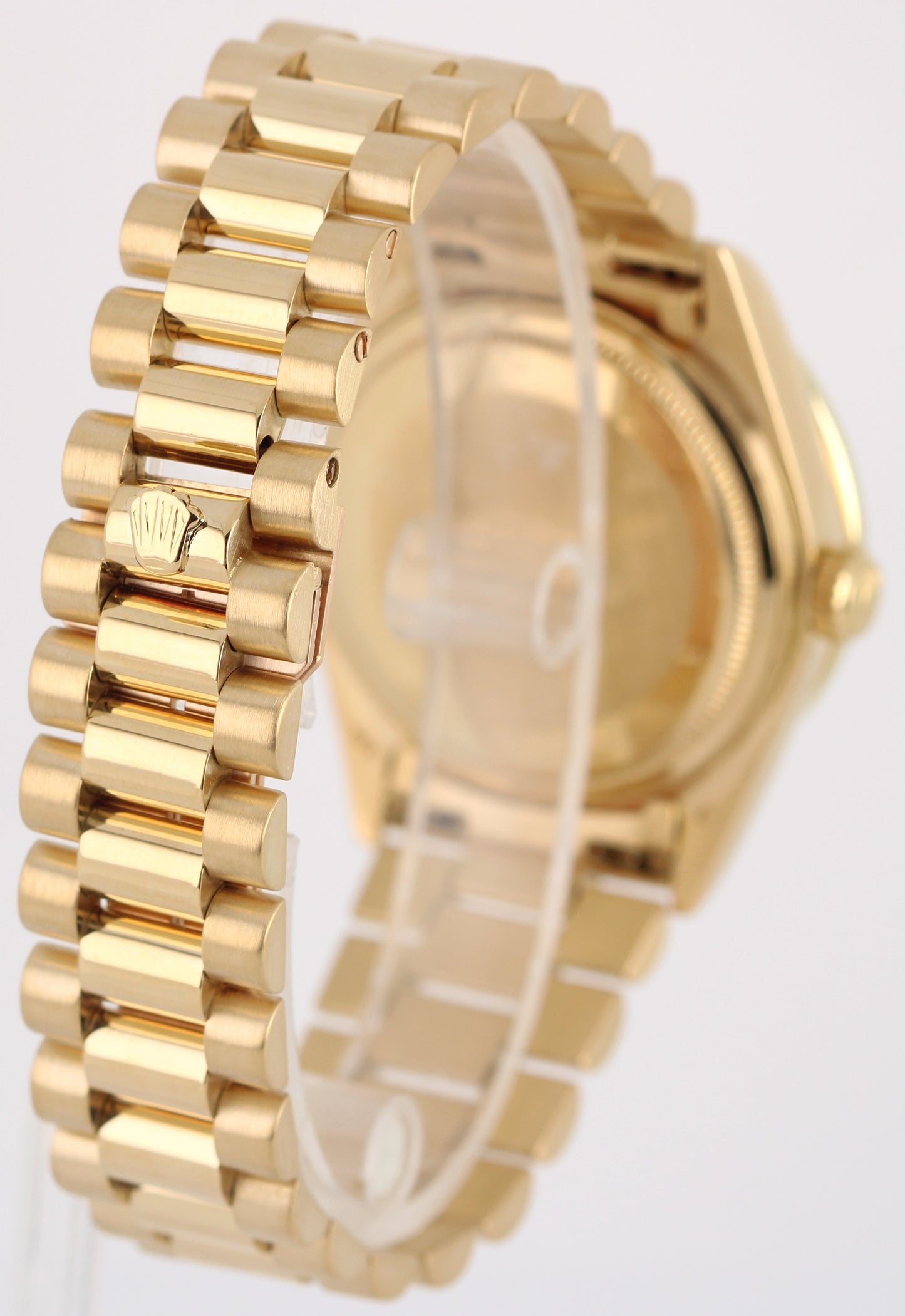 VINTAGE Rolex Day-Date President 18k Gold DIAMOND Champagne 36mm 18038 Watch