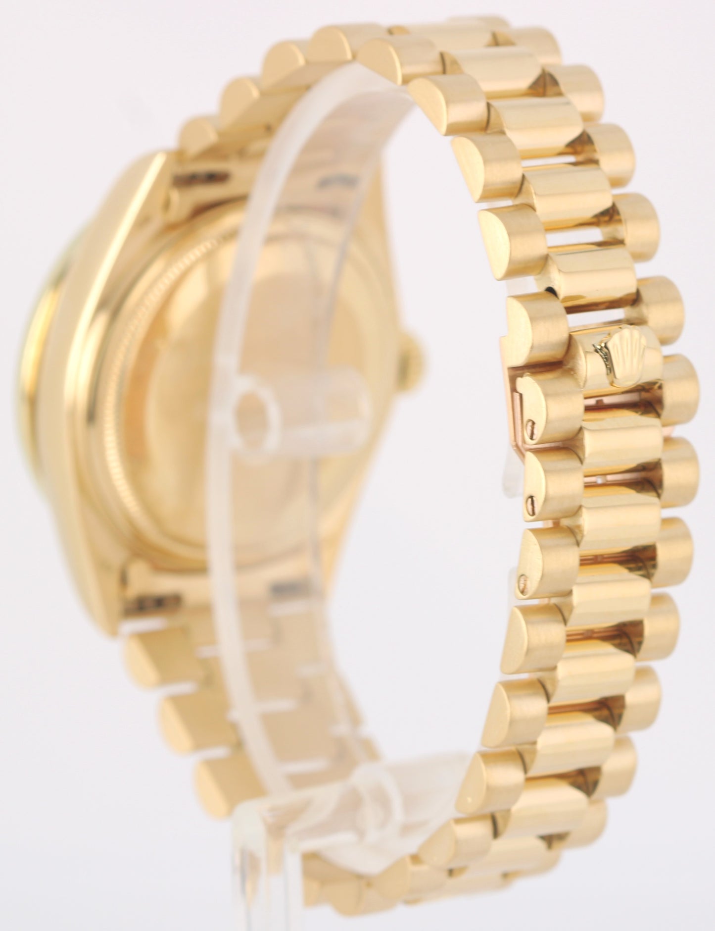 VINTAGE Rolex Day-Date President 18k Gold DIAMOND Champagne 36mm 18038 Watch