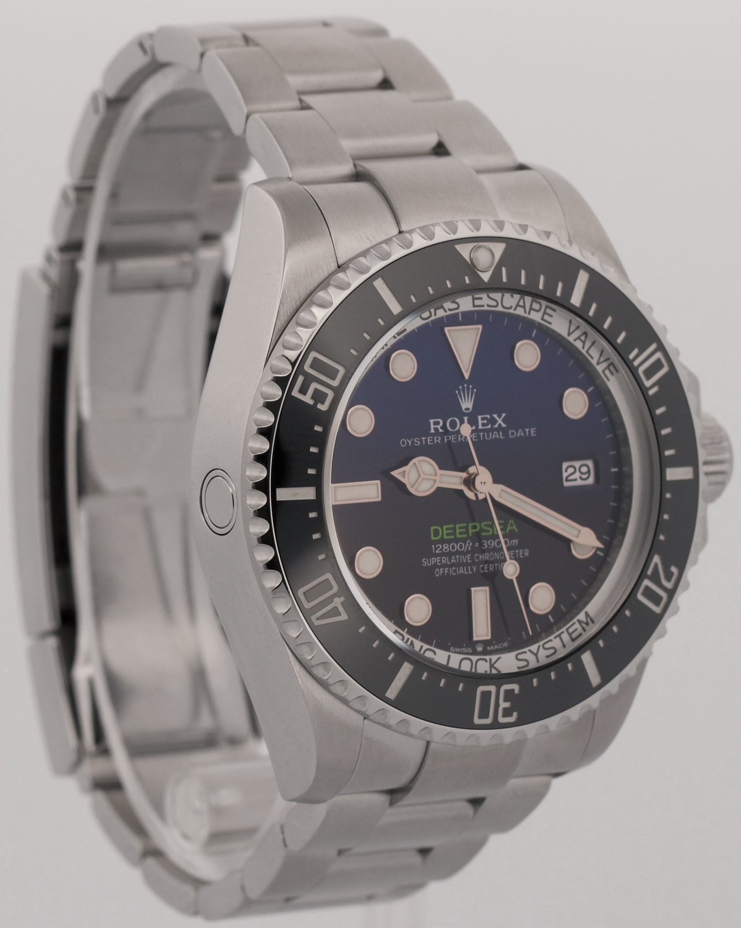 2024 PAPERS Rolex Sea-Dweller Deepsea JAMES CAMERON Blue Black 44mm 136660 BOX