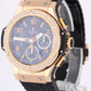 Hublot Big Bang Chronograph 18k Rose Gold DIAMOND Black 44mm 301.PX.1180.RX.1104