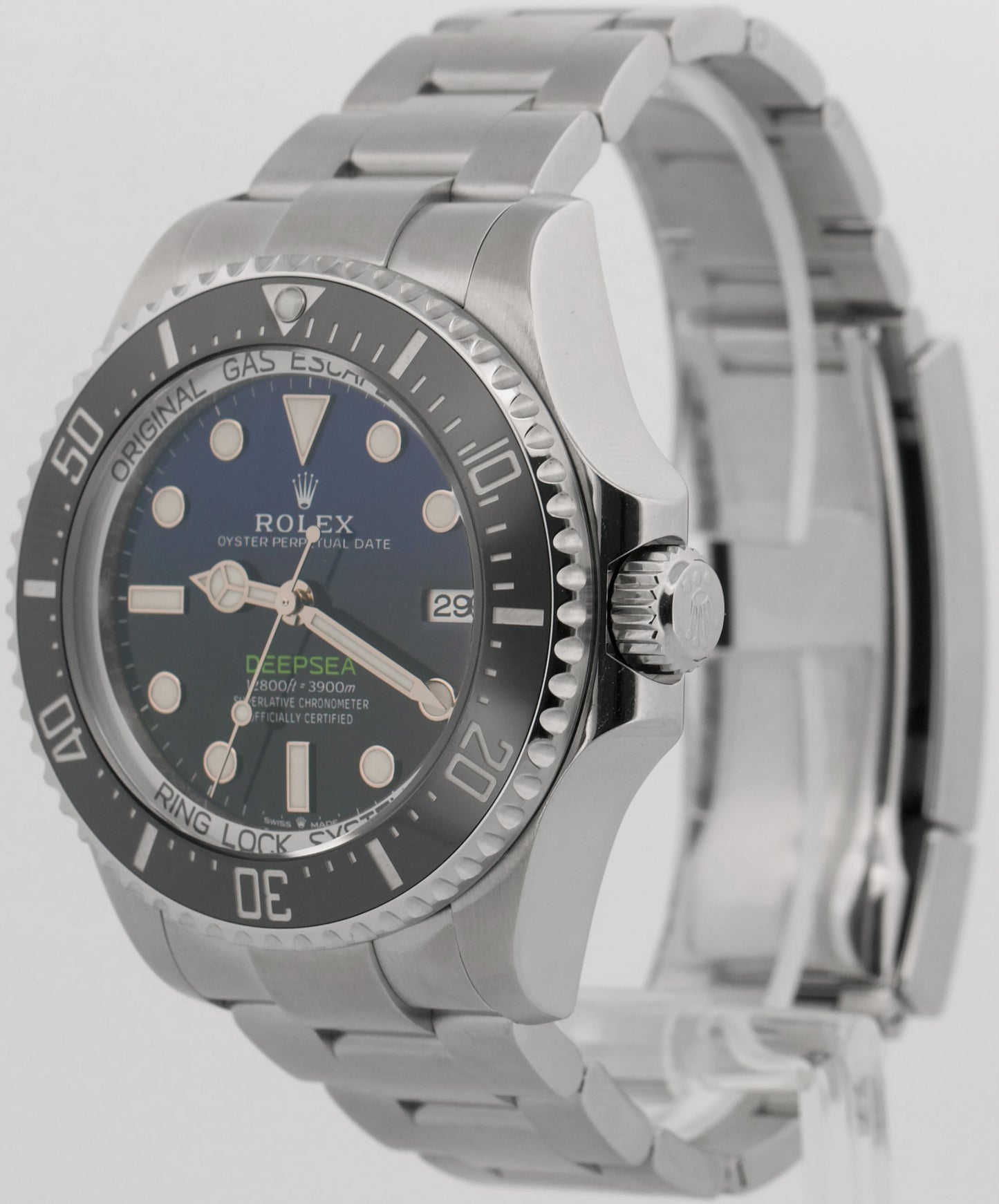 2024 PAPERS Rolex Sea-Dweller Deepsea JAMES CAMERON Blue Black 44mm 136660 BOX