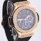 Hublot Big Bang Chronograph 18k Rose Gold DIAMOND Black 44mm 301.PX.1180.RX.1104
