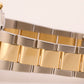 MINT Rolex DateJust WHITE ROMAN DIAMOND 36mm 18K Yellow Gold Oyster Steel 126203