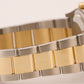 MINT Rolex DateJust WHITE ROMAN DIAMOND 36mm 18K Yellow Gold Oyster Steel 126203