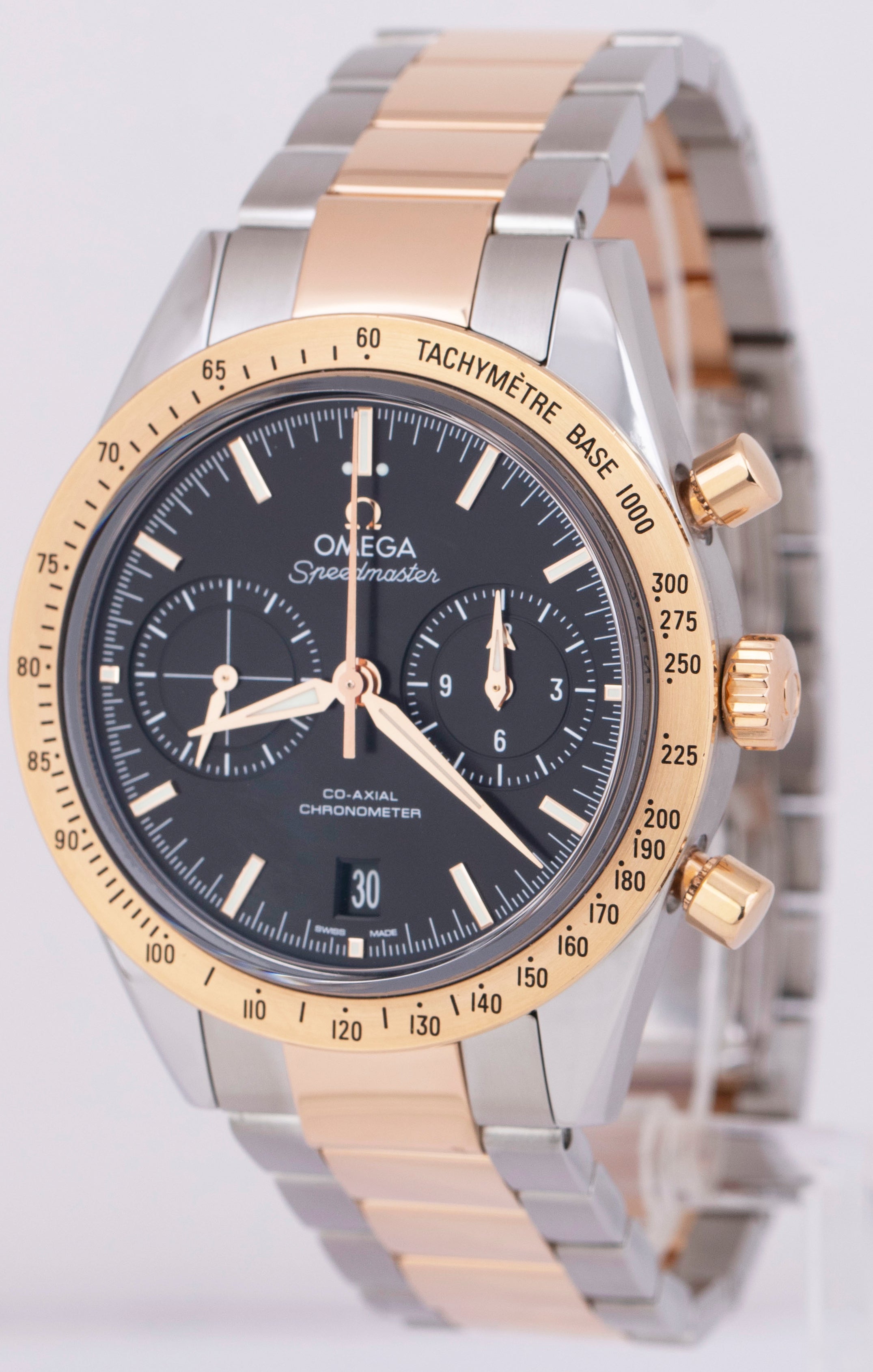 Omega speedmaster 57 gold hotsell