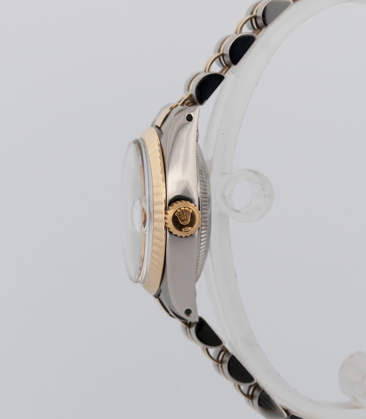 Ladies Rolex DateJust 26mm White DIAMOND Yellow Gold Steel JUBILEE 6917 Watch