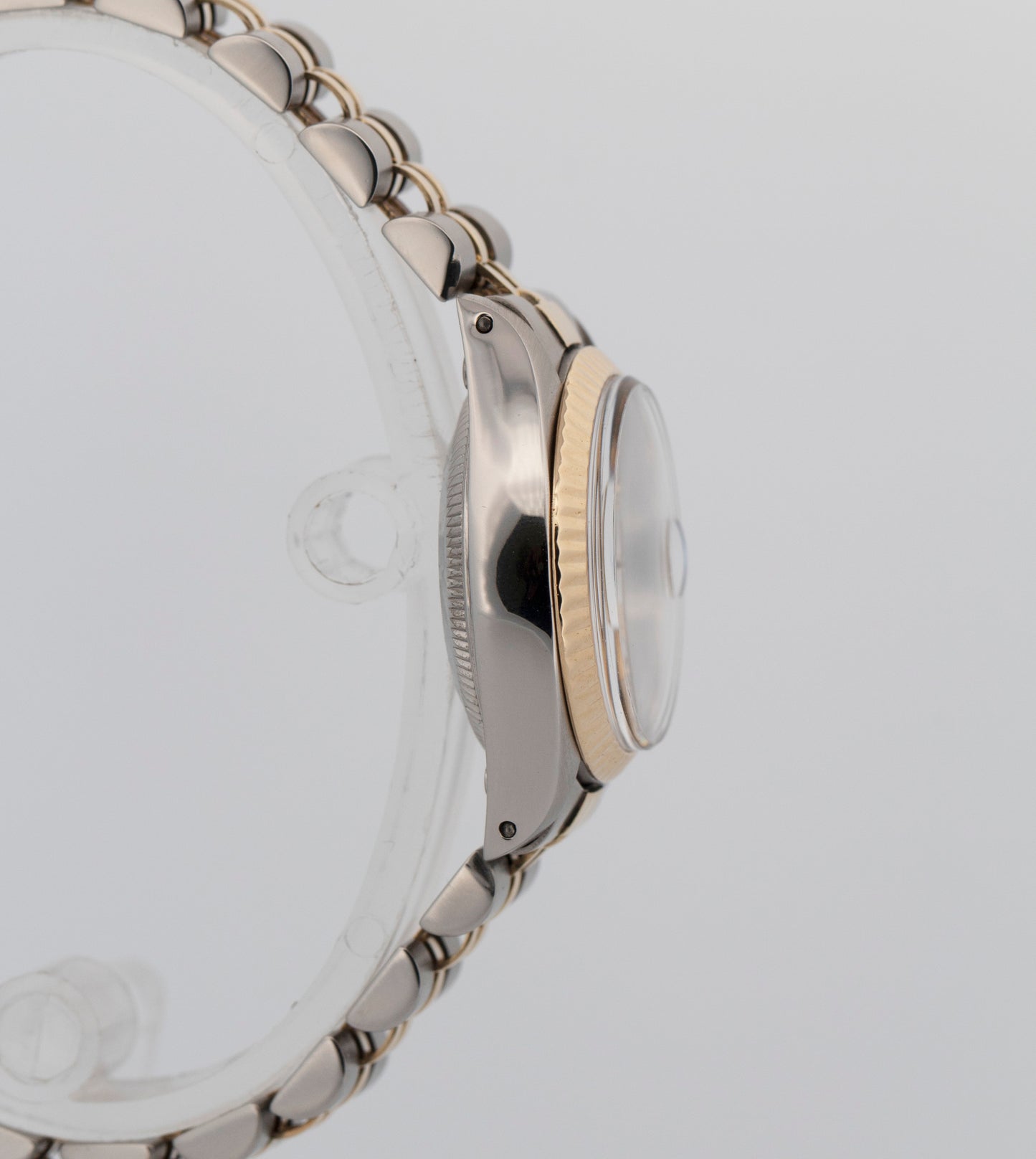 Ladies Rolex DateJust 26mm White DIAMOND Yellow Gold Steel JUBILEE 6917 Watch