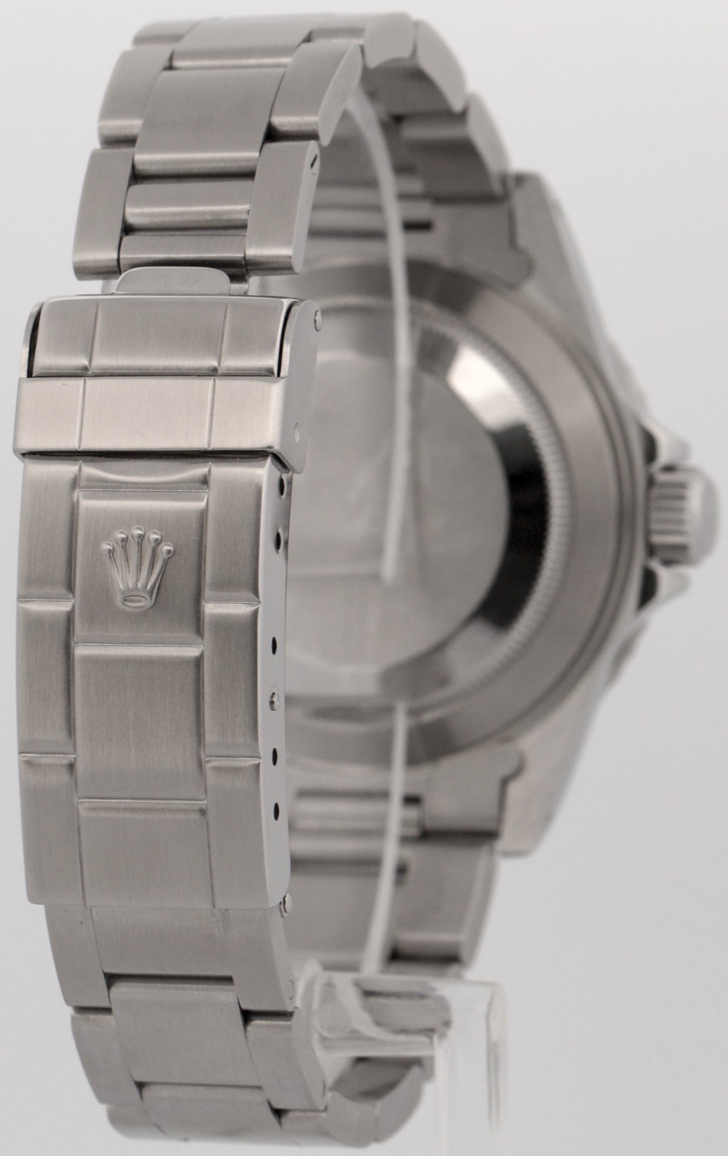 Rolex Submariner No-Date BLACK 4-Line Stainless Steel REHAUT 40mm Watch 14060