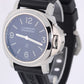 2023 PAPERS Panerai Luminor Stainless Steel Black 44mm PAM01086 Rubber Watch BOX