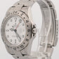 Rolex Explorer II POLAR WHITE 3816 Stainless Steel NO-HOLES 40mm REHAUT 16570