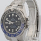 2015 PAPERS Rolex GMT-Master II BATMAN Blue Steel Ceramic 40mm 116710 BLNR BOX