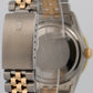 Rolex DateJust 36mm CHAMPAGNE DIAMOND Two-Tone 18K Yellow Gold JUBILEE 16013