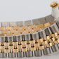 Rolex DateJust 36mm CHAMPAGNE DIAMOND Two-Tone 18K Yellow Gold JUBILEE 16013