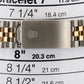 Rolex DateJust 36mm CHAMPAGNE DIAMOND Two-Tone 18K Yellow Gold JUBILEE 16013