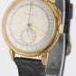 VINTAGE Tiffany & Co Chronograph 14k Yellow Gold Silver 35mm 44870 Manual Watch