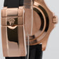 Rolex Yacht-Master BLACK 18K Rose Gold OYSTERFLEX Rubber Everose 40mm 116655