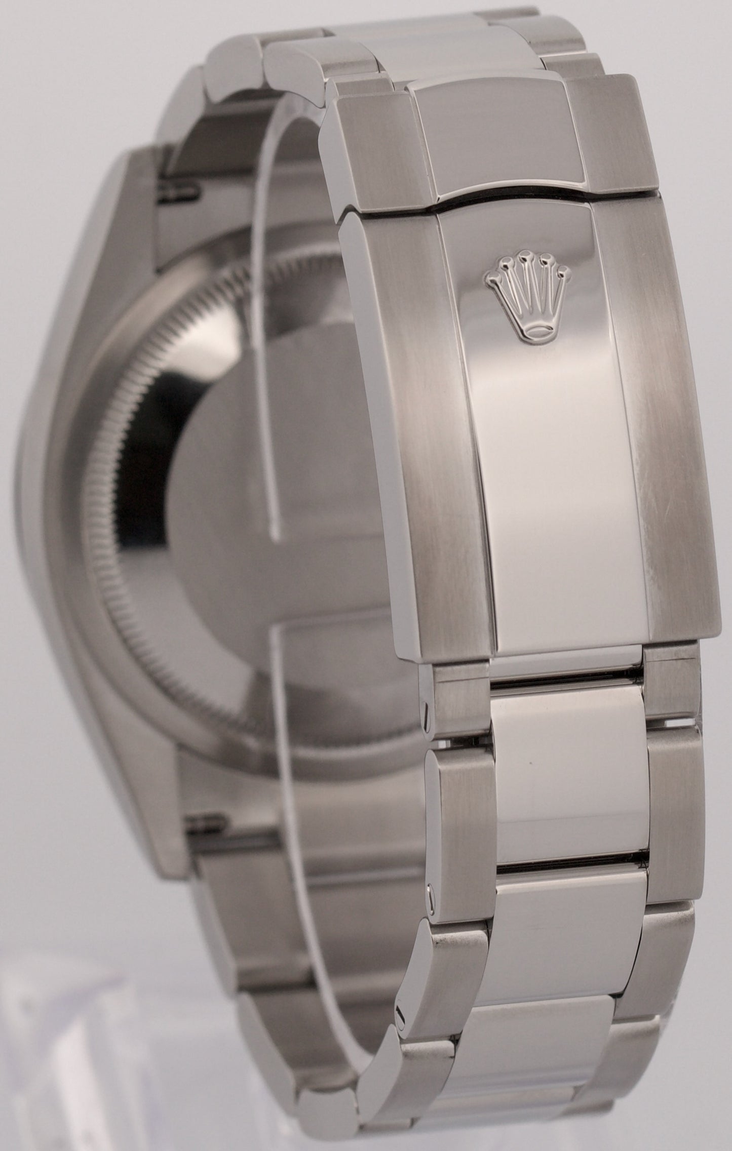 Rolex DateJust 36mm WHITE ROMAN Stainless Steel SMOOTH Oyster 126200 Watch