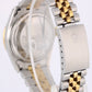 VINTAGE Rolex DateJust Two-Tone 18k Gold Champagne DIAMOND 36mm 16013 Watch