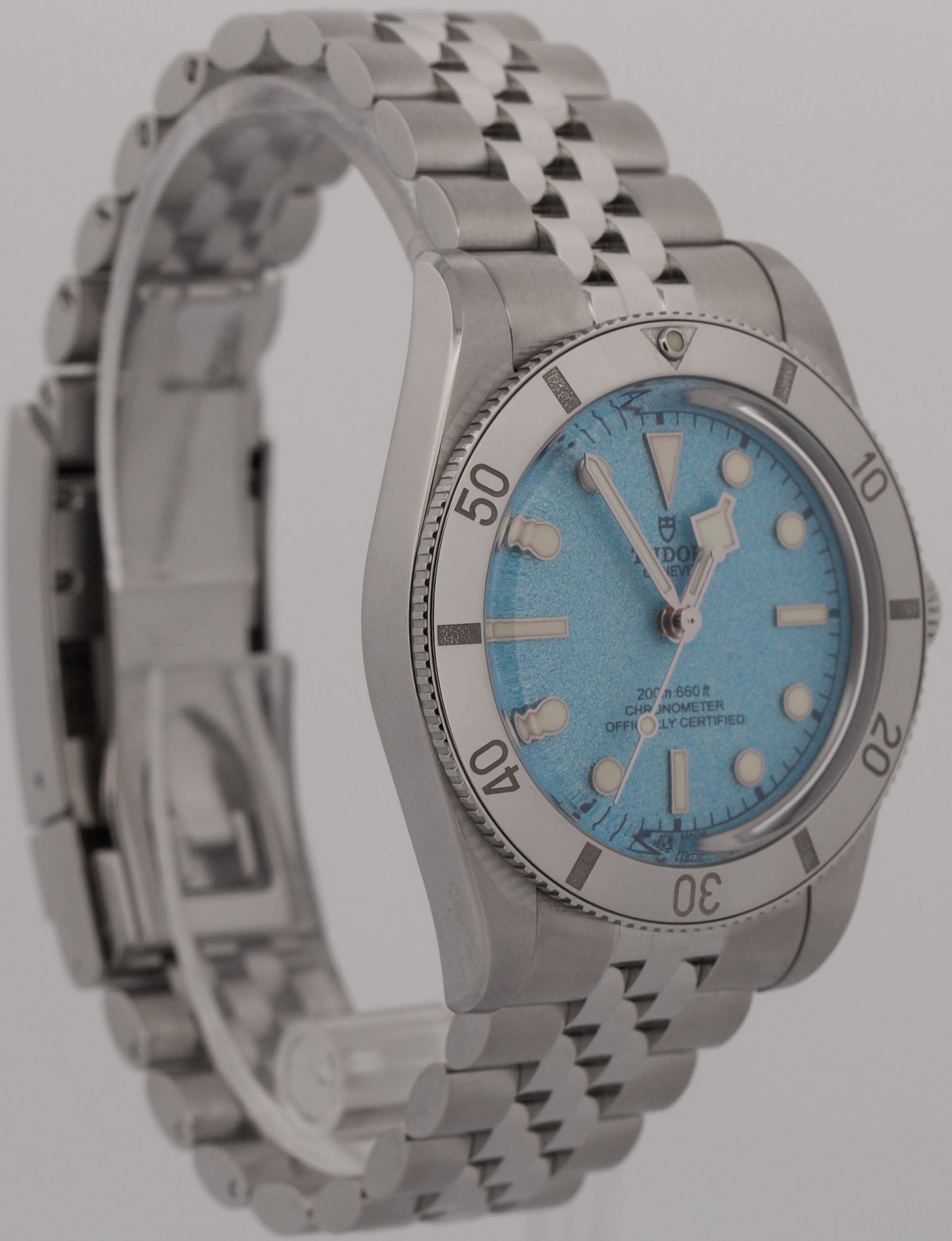2026 PAPERS Tudor Black Bay 54 LAGOON BLUE Steel JUBILEE Watch 37mm 79000 BOX