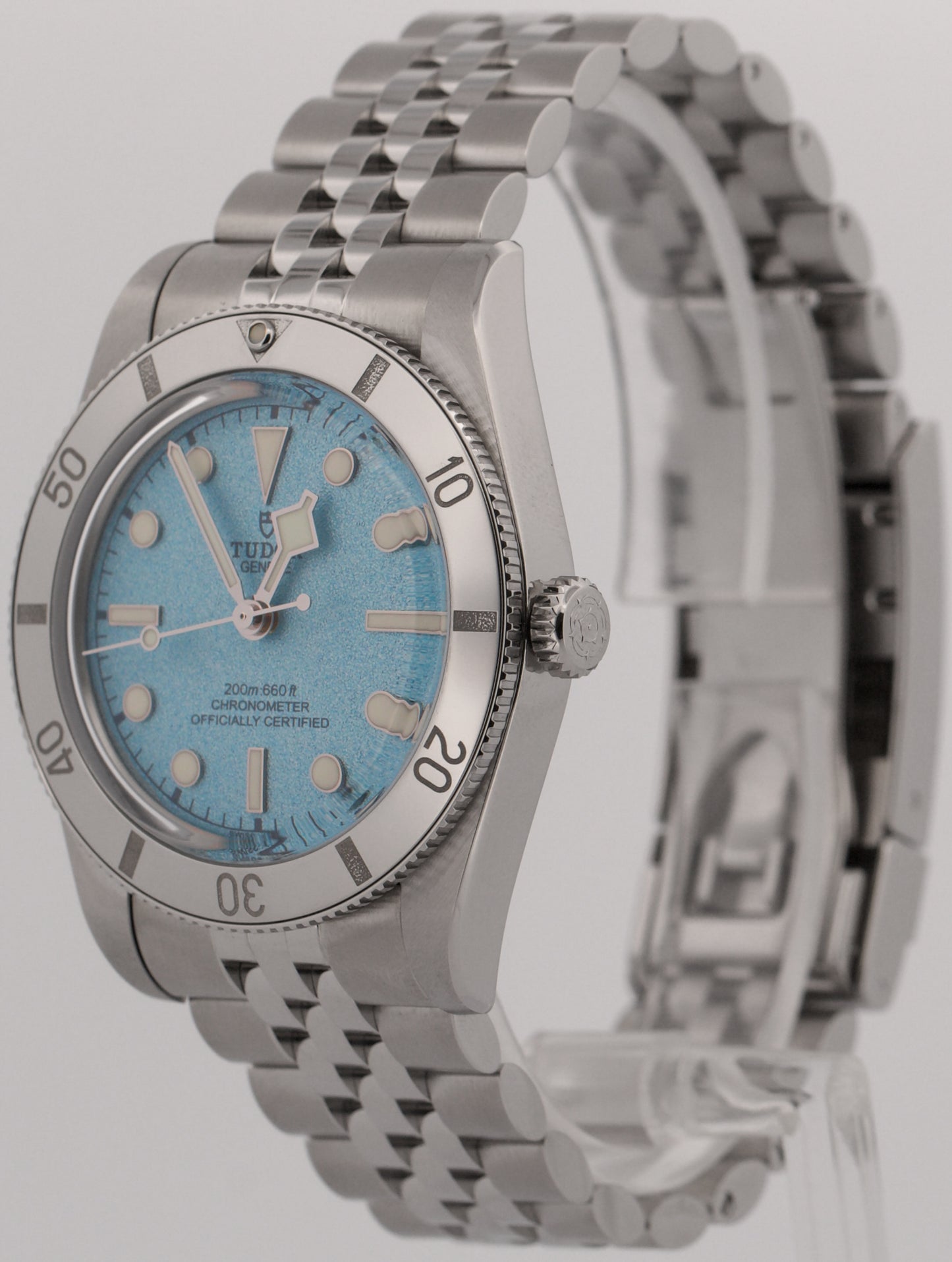 2026 PAPERS Tudor Black Bay 54 LAGOON BLUE Steel JUBILEE Watch 37mm 79000 BOX